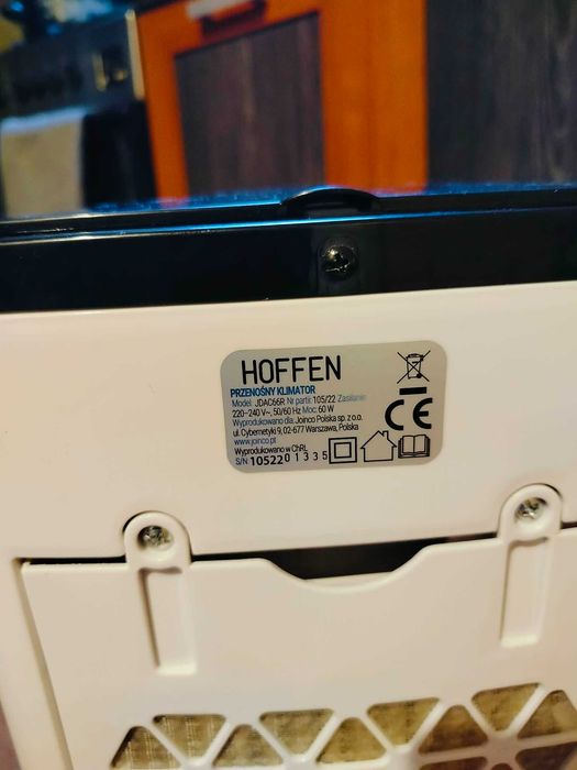 Klimatyzator przenosny Hoffen + gratis