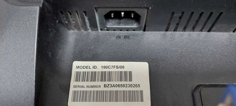 Монітор PHILIPS 190C7FS/00