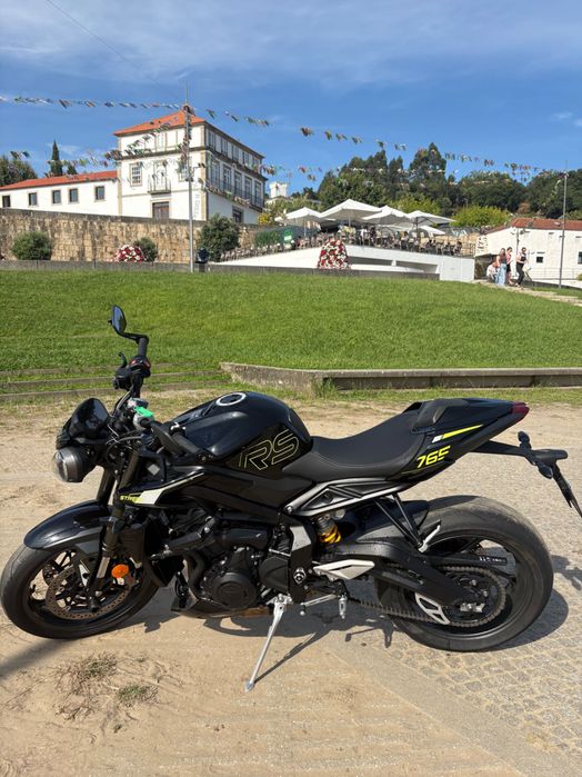 Triumph Street triple 765 rs 2024 Phanton Black, SC Project