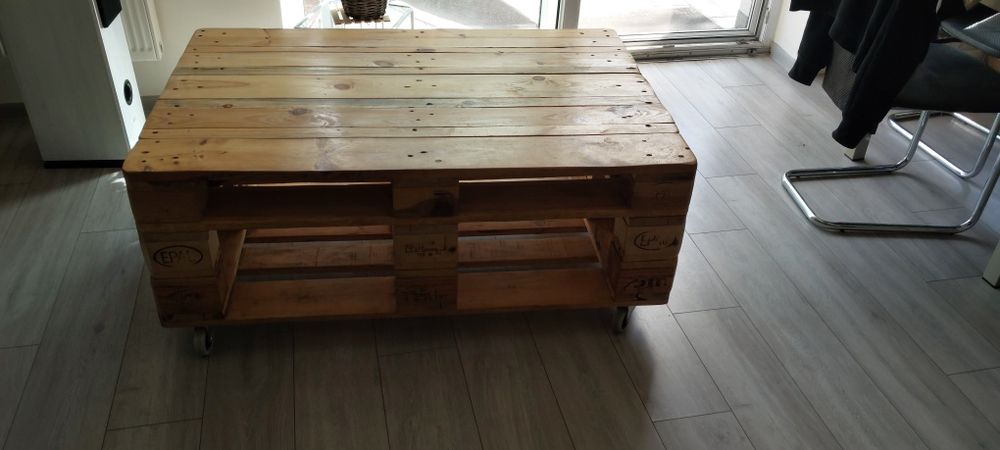 Ława drewniana z palet