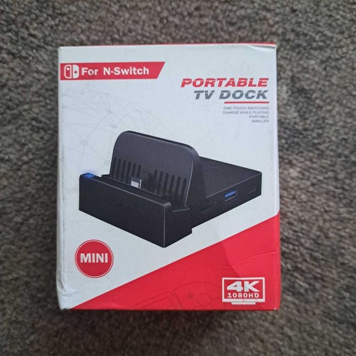 Портативна TV док-станція для Nintendo