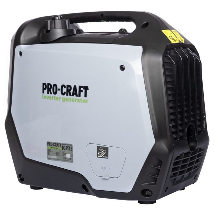 Генератор Procraft IGP35 3.5 кВт інверторний бензиновий | 220В | Чиста синусоїда