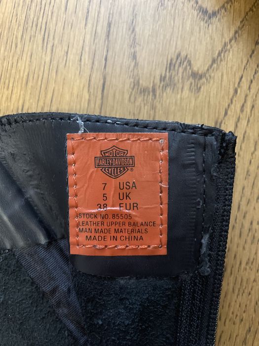 Buty kozaki harley davidson 38