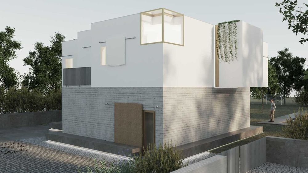 Imagens 3D Arquitetura exteriores e interiores