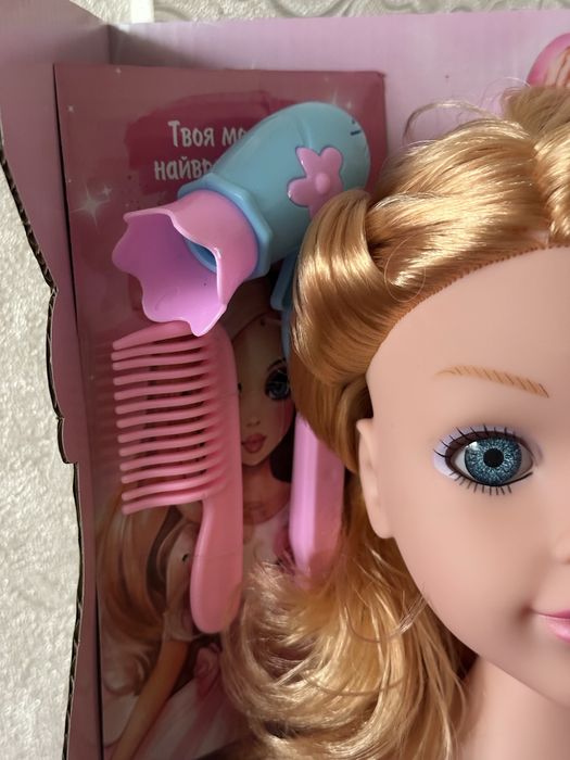 Лялька модель для зачісок . Лялка манекен Маленька кокетка