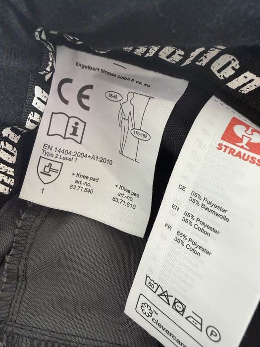 STRAUSS Motion Pants GRC - робочі штани, оригінал 48 розмір