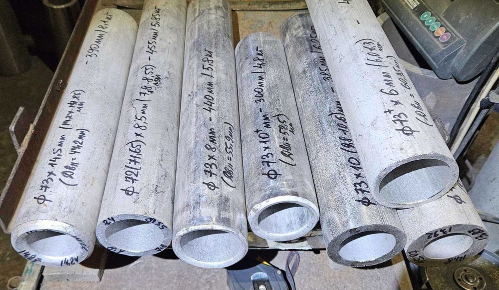Труби нержавіючи від ф28х2мм до 475х12мм.