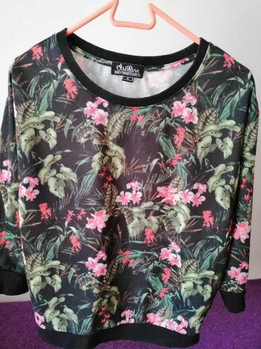 Bluza z rękawem 3/4 Cropp rozmiar M