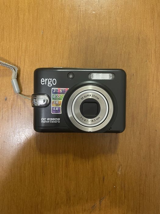 Фотоапарат цифровий ERGO DC 8360 S
