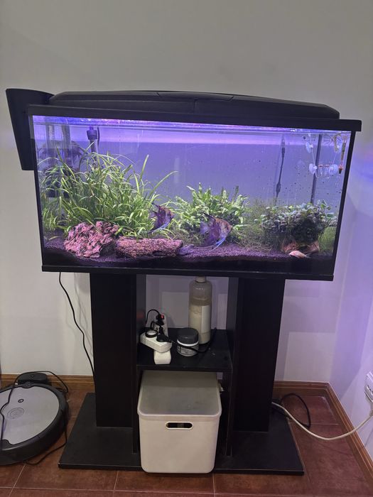 Aquario com movel e filtro