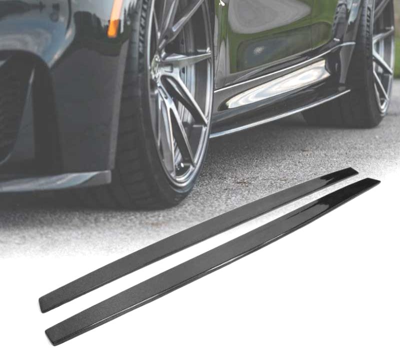 EXTENSÕES DE EMBALADEIRAS BMW F80 F82 LOOK M PERFORMANCE CARBONO