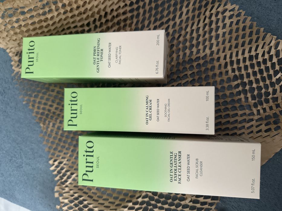 Zestaw kosmetyków koreańskich purito
