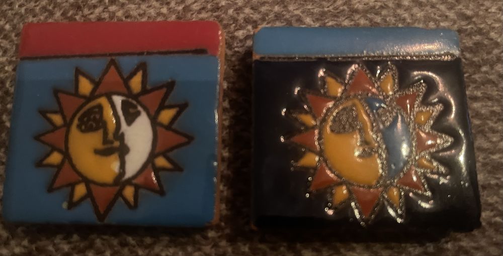 2 kafelki z Meksyku-magnes na lodówkę