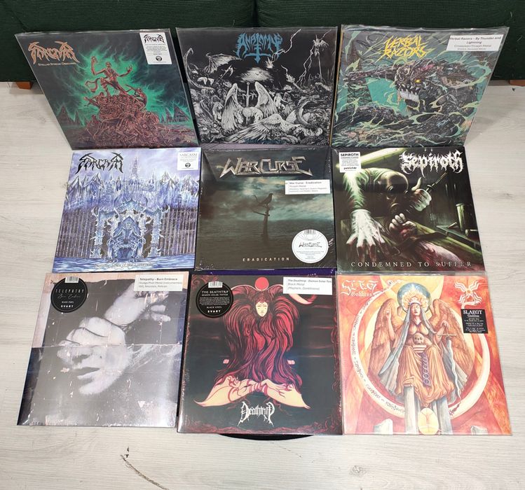 LPs de Metal novos
