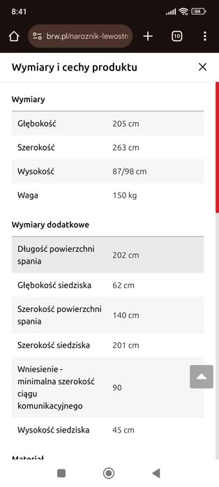 Sprzedam Narożnik
