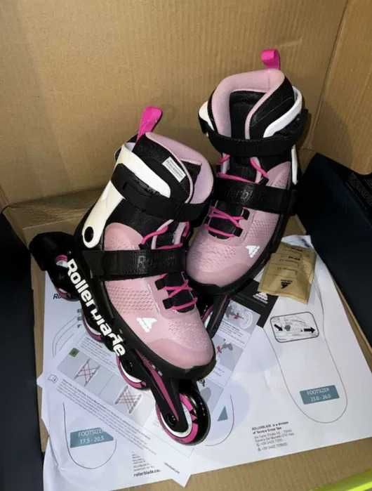 Дитячі ролики Rollerblade Microblade G рожеві