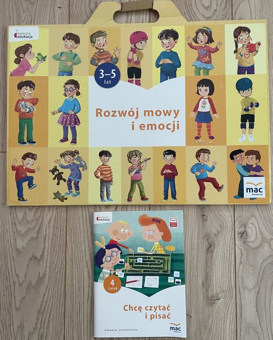 MAC Rozwój mowy i emocji 3-5 lat Tablice demonstracyjne i książka