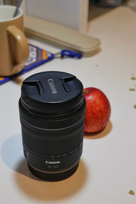 Canon RF 24–105mm f/4–7.1 IS STM – Como Nova (Filtro Incluído)