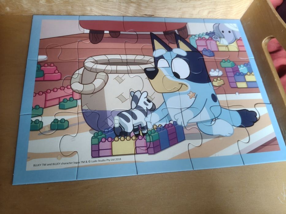 Puzzle 4w1 bluey
