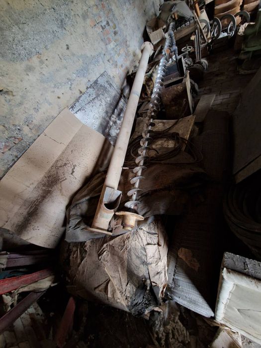 Продам шнековий транспортер з нержавійки.