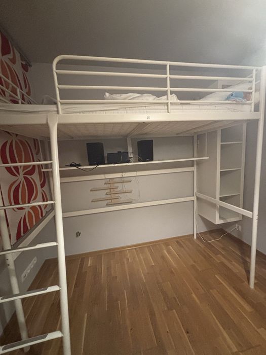 Łóżko  białe Ikea