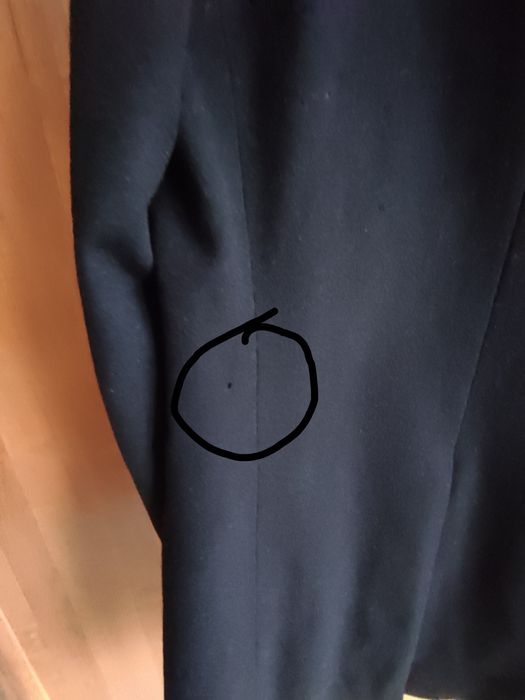Płaszcz męski Uniqlo Wool i Cashmere rozmiar M kolor czarny