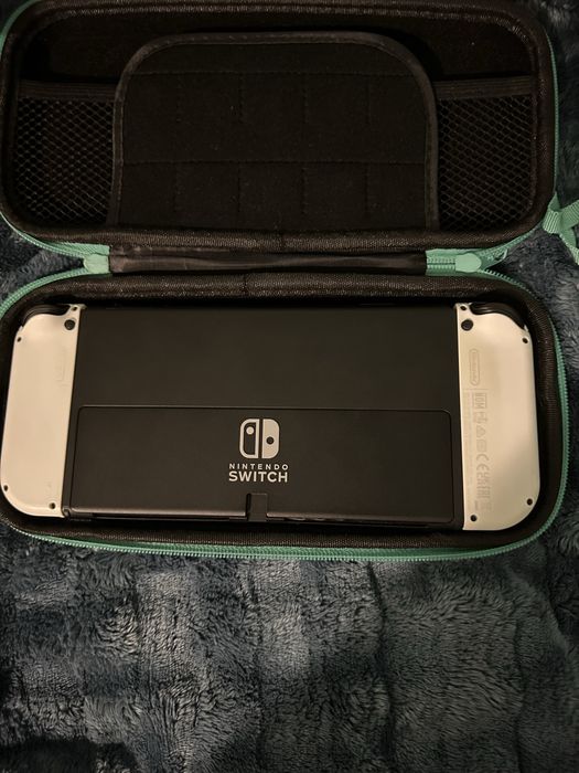 Nintendo switch oled + ігри, кп 128гб  ілі обмен