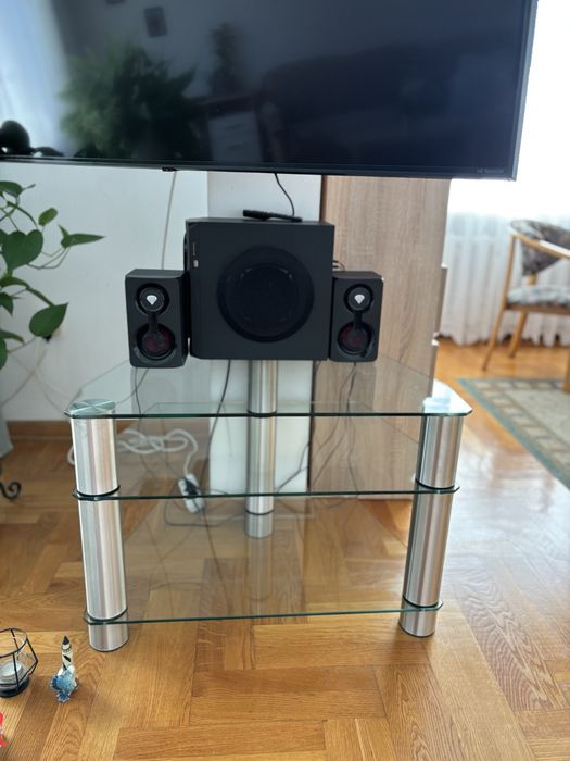 Szklany stolik pod tv/ szafka rtv