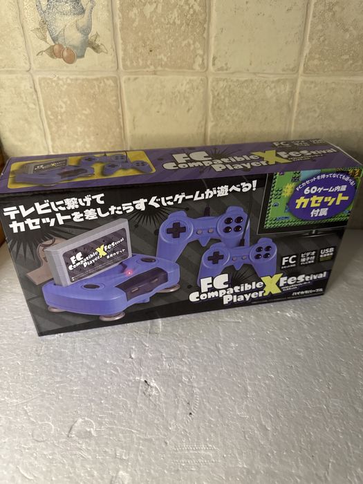 Konsola Famiclone FC Compatible Festival Player - jak Nintendo Famicom / Pegasus / Terminator / Subor / Dendy