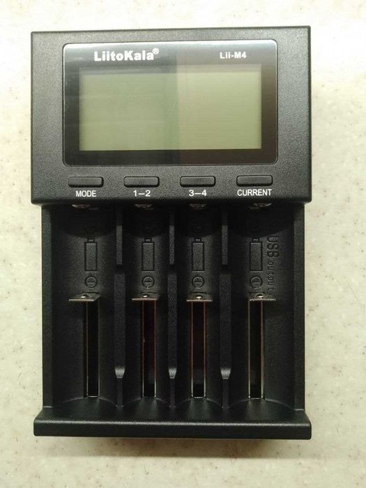 LiitoKala Lii-M4 зарядное устройство АА ААА 18650 с функцией PowerBank