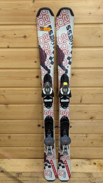 Narty snowblade Salomon Axess 120 cm + wiązanie Salomon (835
