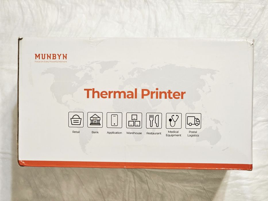 Термопринтер чековий POS 80 мм MUNBYN ITPP047P
