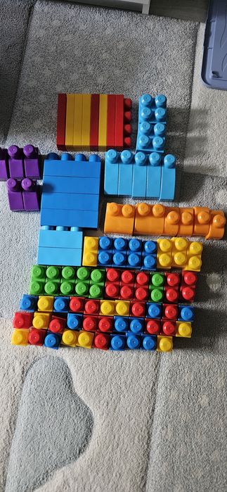 Klocki mega bloks dla malucha duże