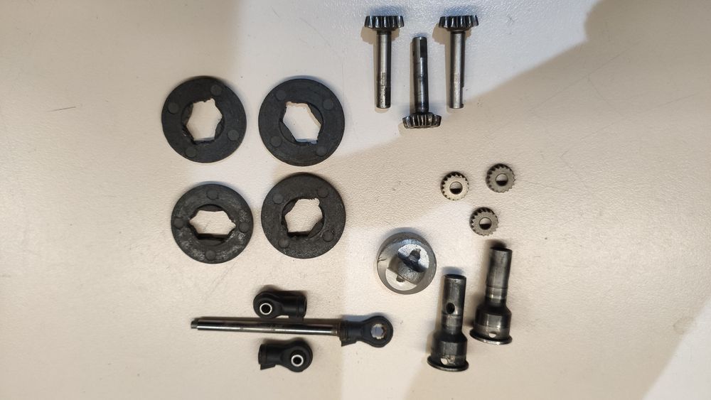 Losi TLR lote de peças usadas