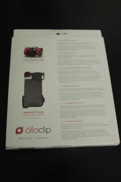 Olloclip 4-in-1 Quick-Flip Case для iPhone 5/5s — Fisheye, Wide, Macro