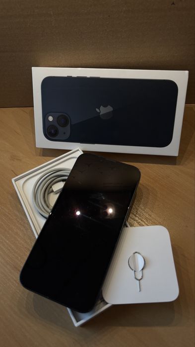 iPhone 13 128GB Midnight | 100% Oryginał | Komplet | FaceID