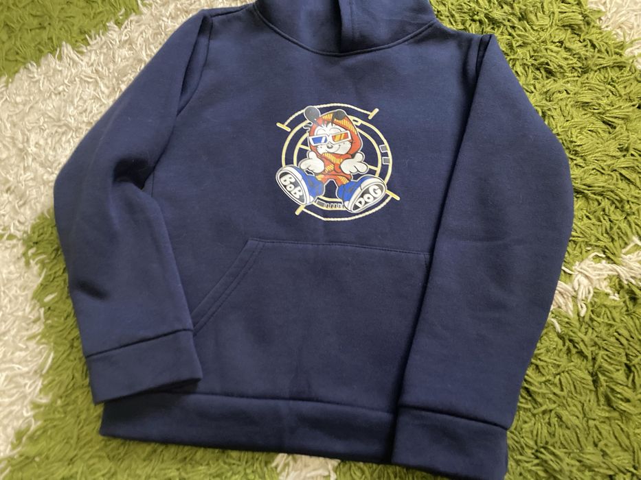 Реглан теплий дитячий зима кофта одяг 140 худі хлопчик