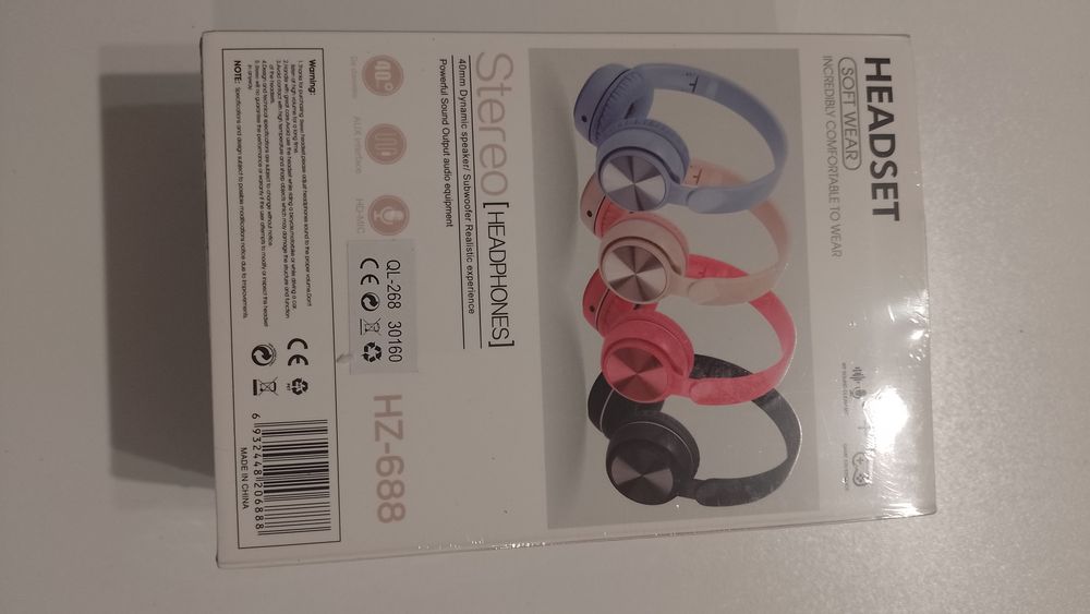 Słuchawki bezprzewodowe EX HZ-688