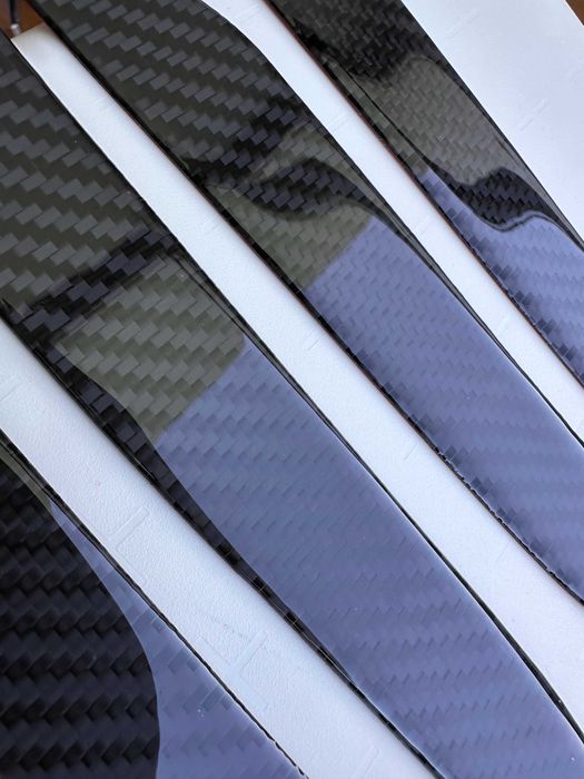 Real Carbon Fiber Door Handle Cover For Tesla Model S