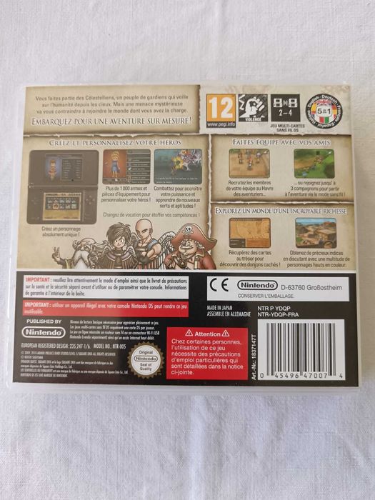 Dragon Quest IX: Sentinels of the Starry Skies [Nintendo DS, 2010] PAL