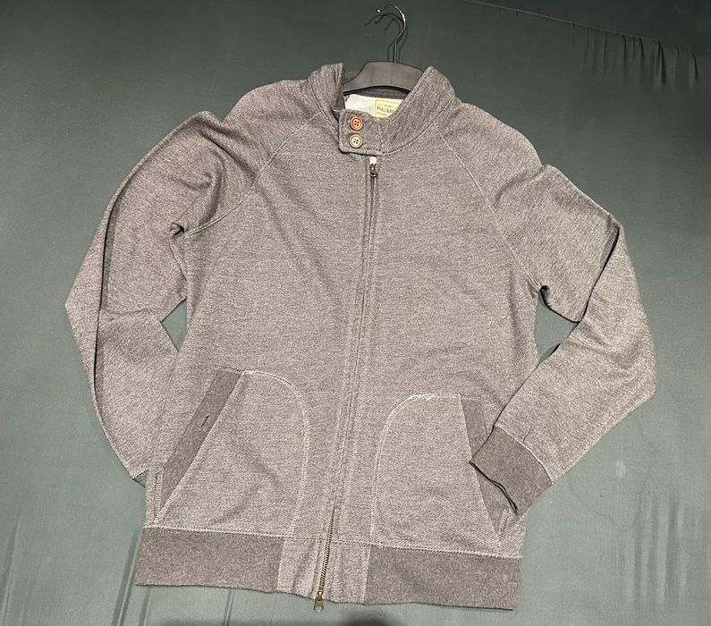 Casaco algodão cinzento