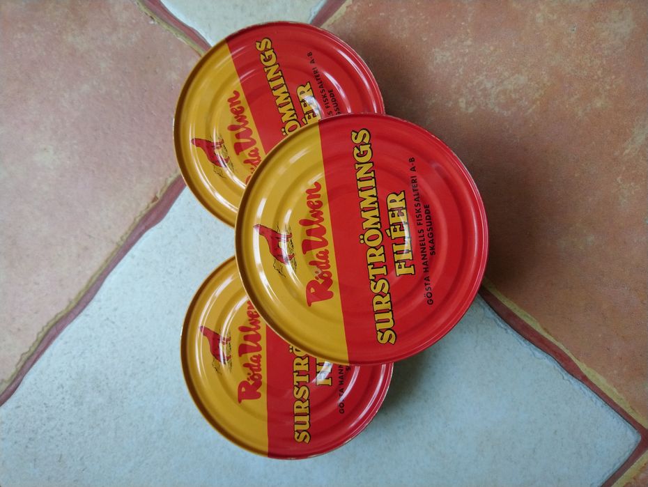 Шведський делікатес рибна консерва сюрстреммінг Surstromming Roda