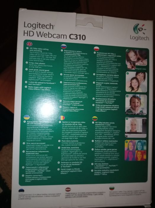 Веб-камера Logitech C310