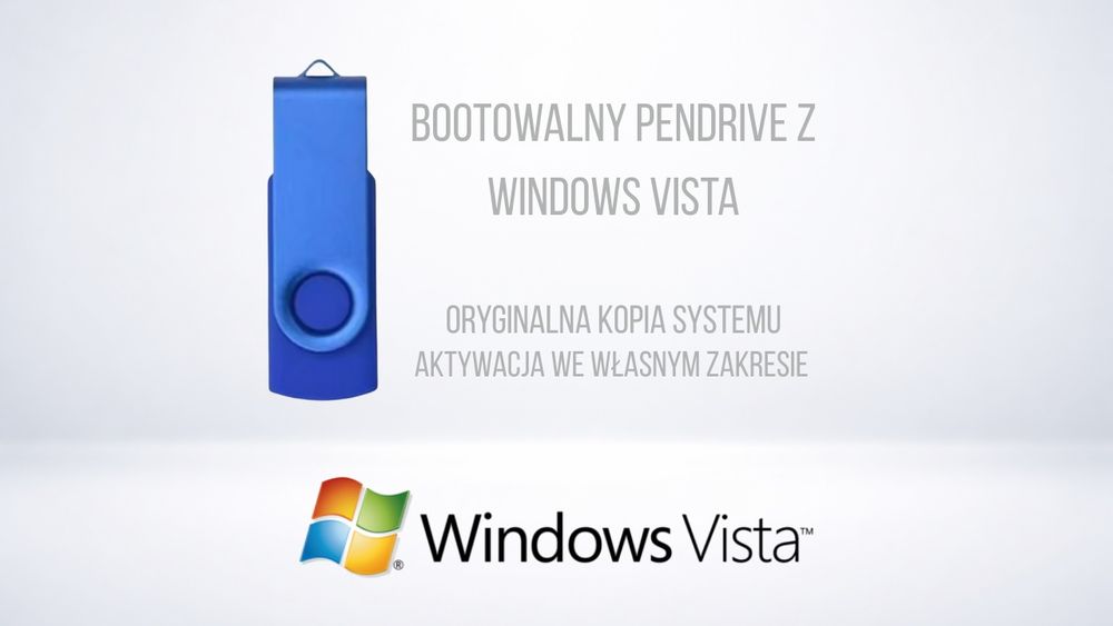 Bootowalny Pendrive z Windows 11/10/8/7/Vista lub XP usb z instalatore