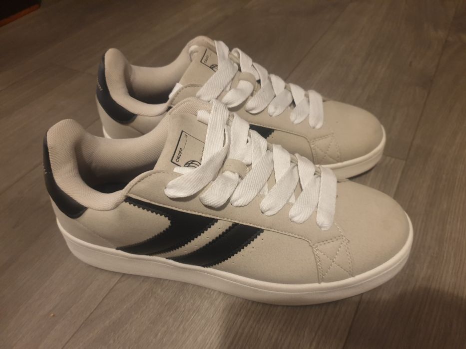Cropp buty męskie 45 sneakersy szare beż nowe