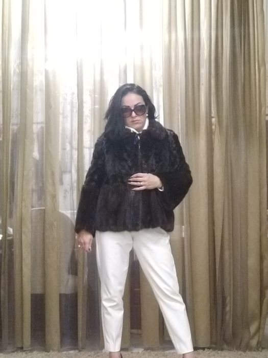 Exclusivo Casaco em pêlo autêntico de Vison