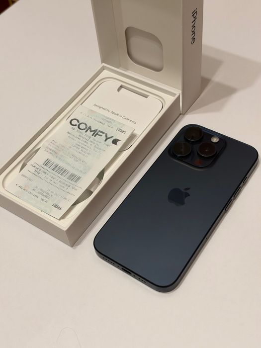 IPhone 15 Pro Blue Titanium