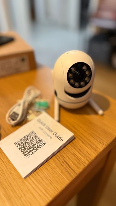 Kamera Smart Camera WiFi – obrotowa, na kartę pamięci