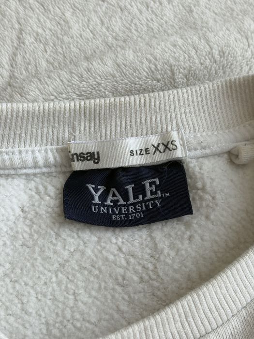 Bluza Yale biała