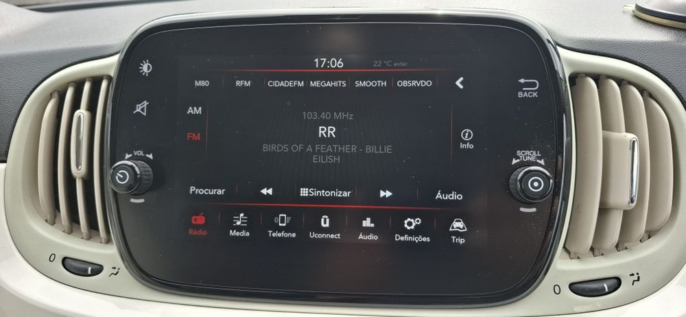 Fiat 500 de 2020 ,caixa automática